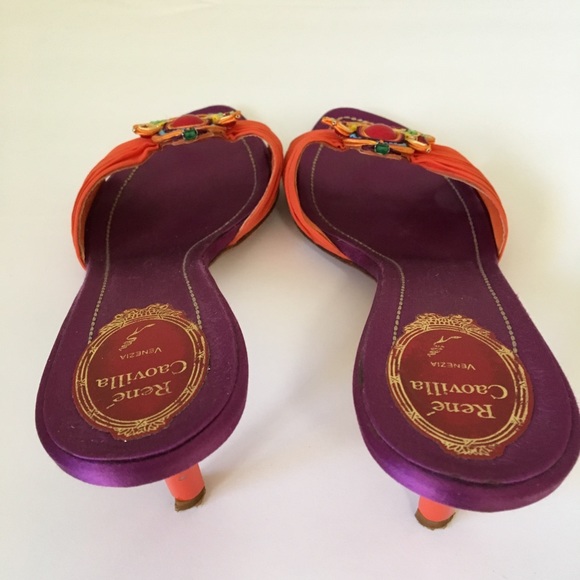 Rene Caovilla Sandals Size 39.5 - Picture 7 of 8